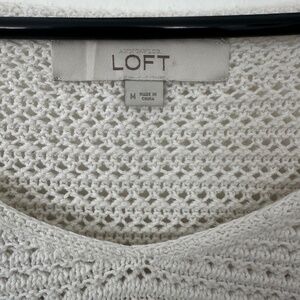 LOFT knit spring top medium
